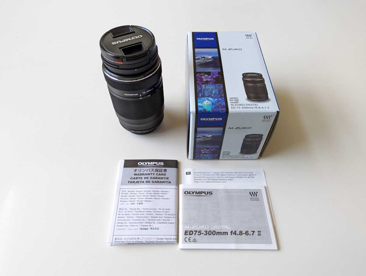 美品】オリンパス M.ZUIKO DIGITAL ED 75-300mm F4.8-6.7 II OLYMPUS