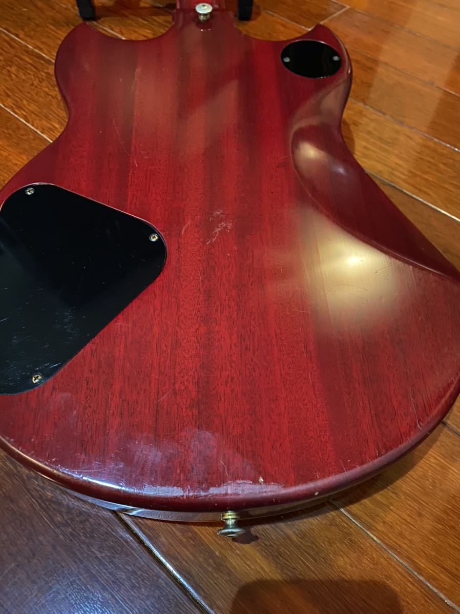 80 YAMAHA / SG700 ◇ ブラウン / ラージヘッド □純正 ハードケース