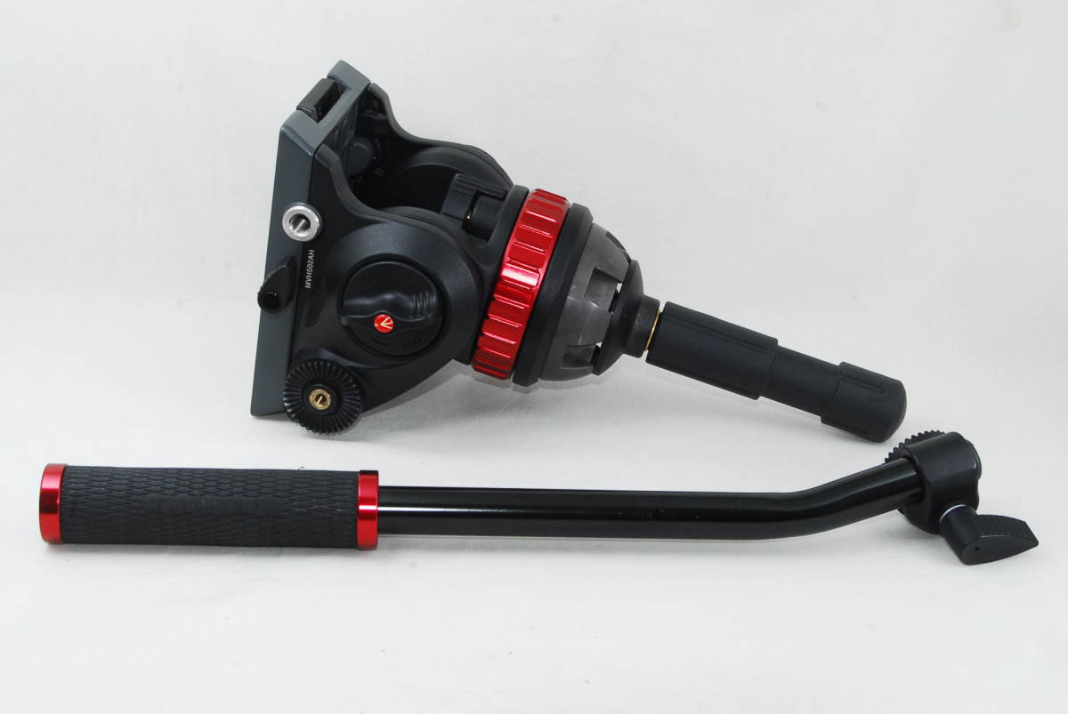 良品☆Manfrotto MVH502AH マンフロット プロフルードビデオ雲台 75mm