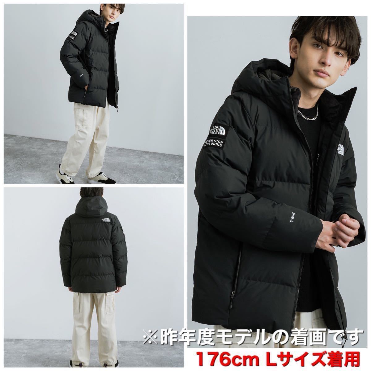 ◆海外限定◆希少モデル☆THE NORTH FACE ノースフェイス ダウンジャケット☆ブラック 黒 メンズXLサイズ☆日本未発売