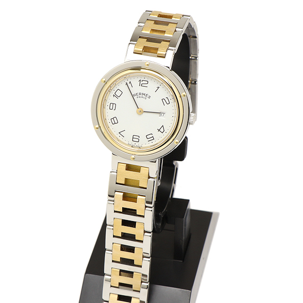 販売取寄 良品■エルメス　HERMES アルソー　コンビカラー　レディース腕時計 腕時計(アナログ)