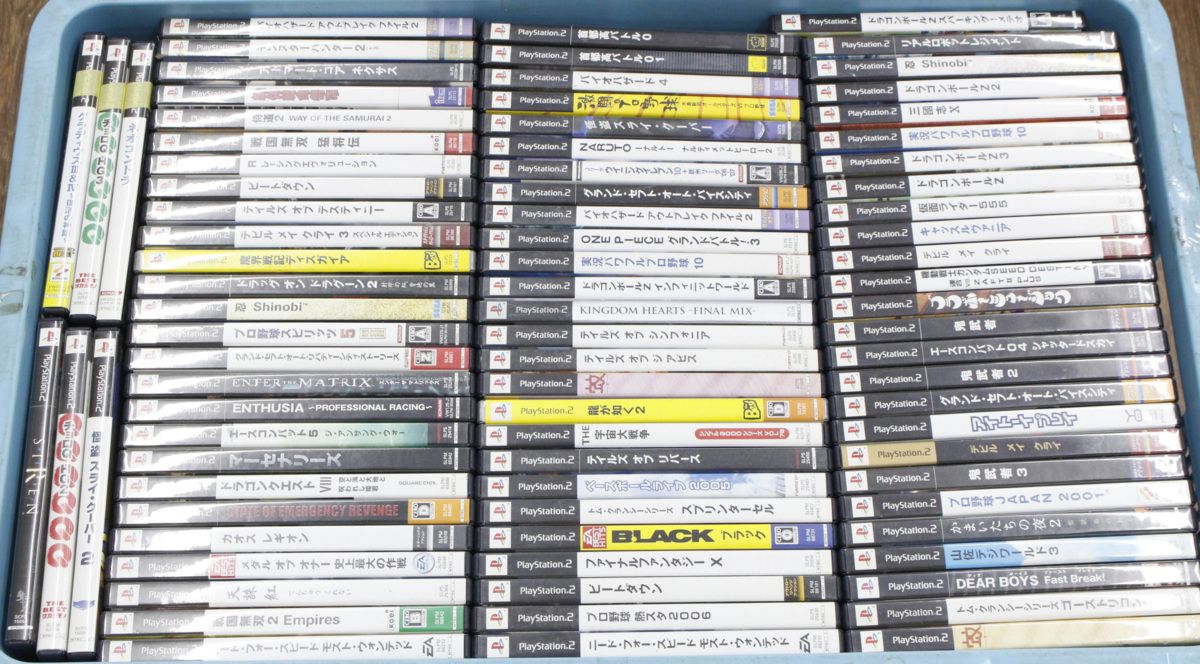 【中古・ジャンク品】PS2 ソフト 約80本 ネオコントラ チョロQ HG3 グラディウスⅢ＆Ⅳ 等 ,_画像1
