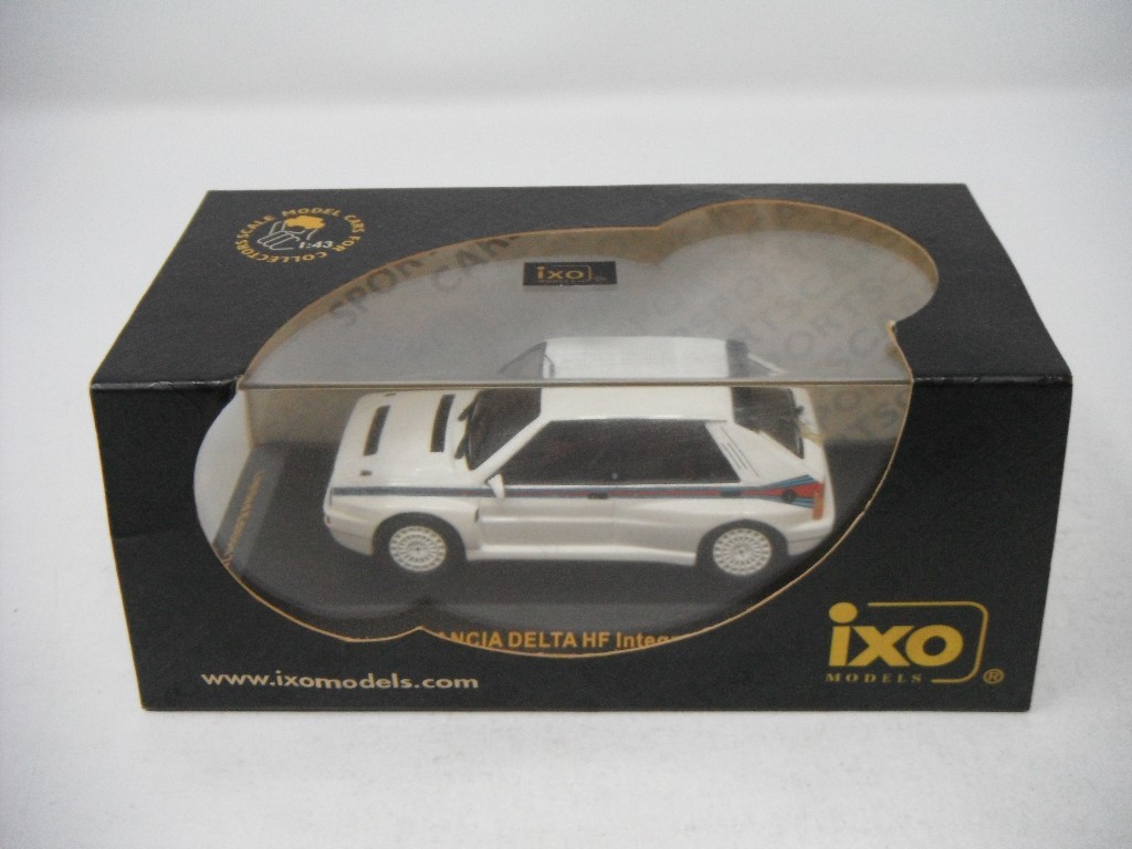 # ixo models Ixo [1/43 Lancia Delta HF Integrate #5 белый Lancia Delta Martini линия литье под давлением миникар ]