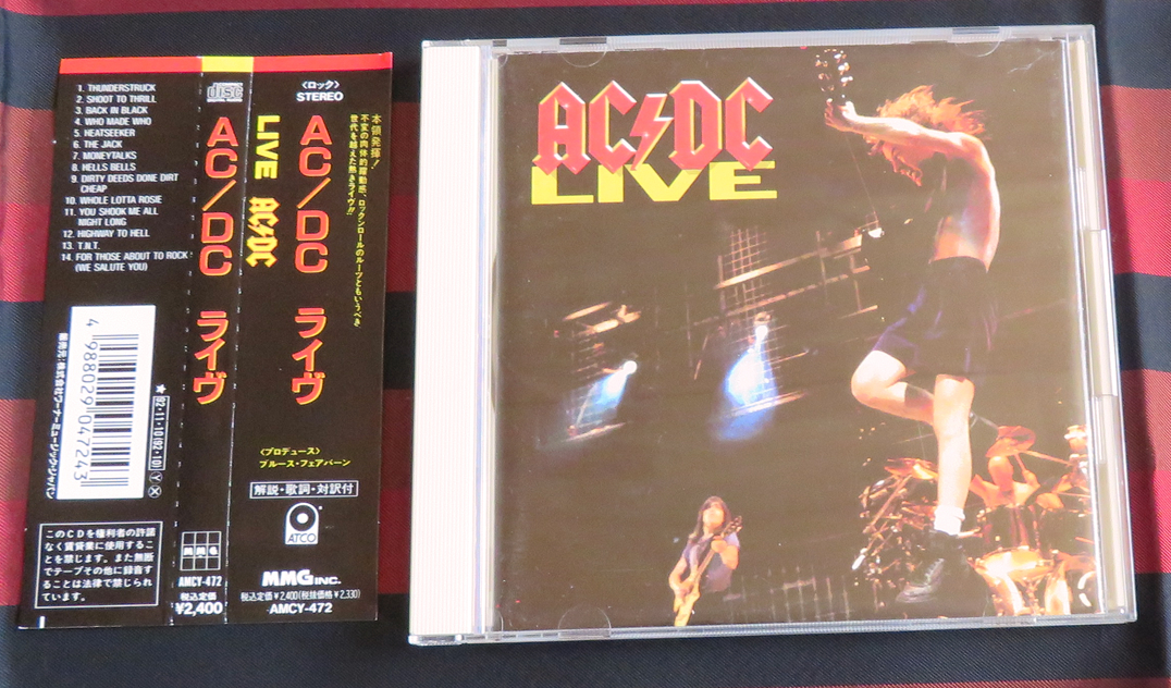 ヤフオク! - AC/DC ◇ LIVE ライヴ 帯付き【...
