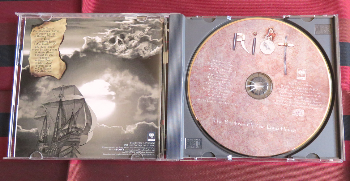 RIOTla Io to/ THE BRETHREN OF THE LONG HOUSE blur z Len *ob* The * long * house / Japan version CD obi attaching [ used ]