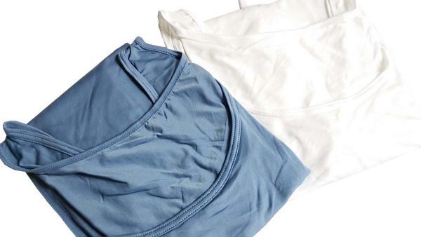 a8885* with translation super cold sensation tank top 2 sheets set large size 3L white * blue mail delivery 