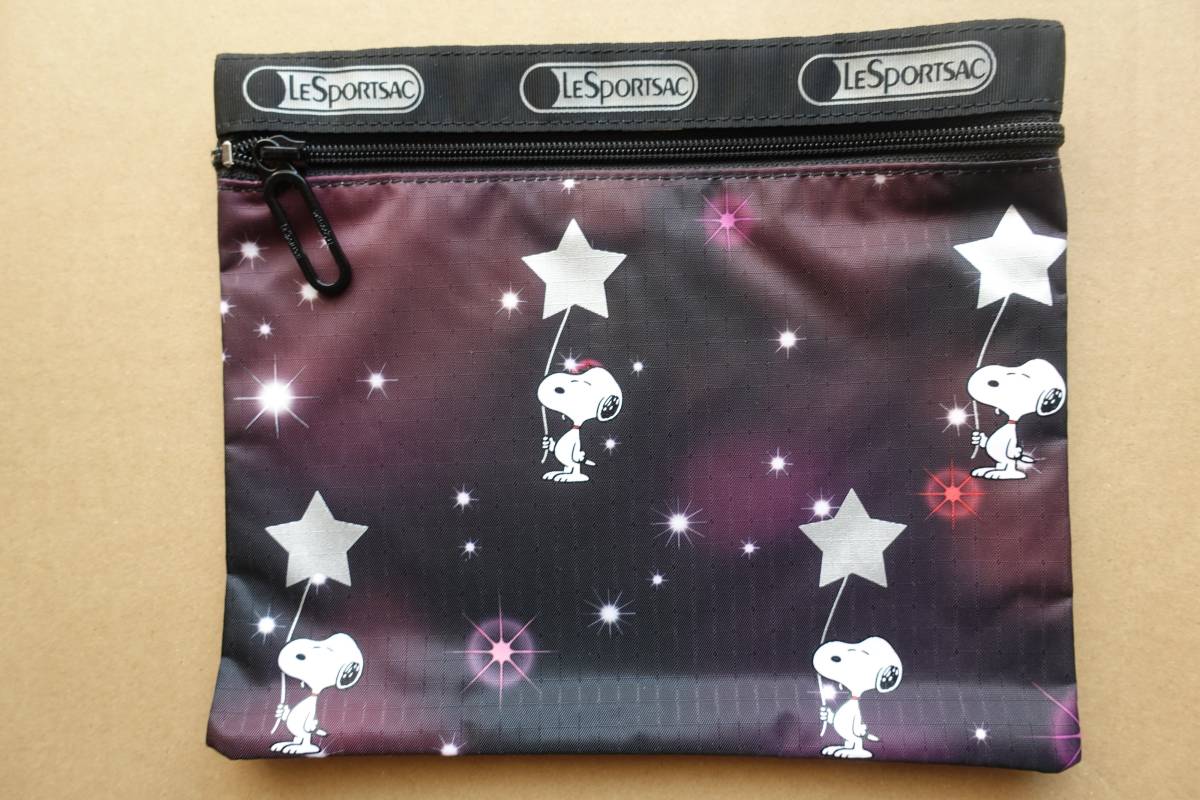 LESPORTSAC スヌーピー ポーチ ⑤_画像1