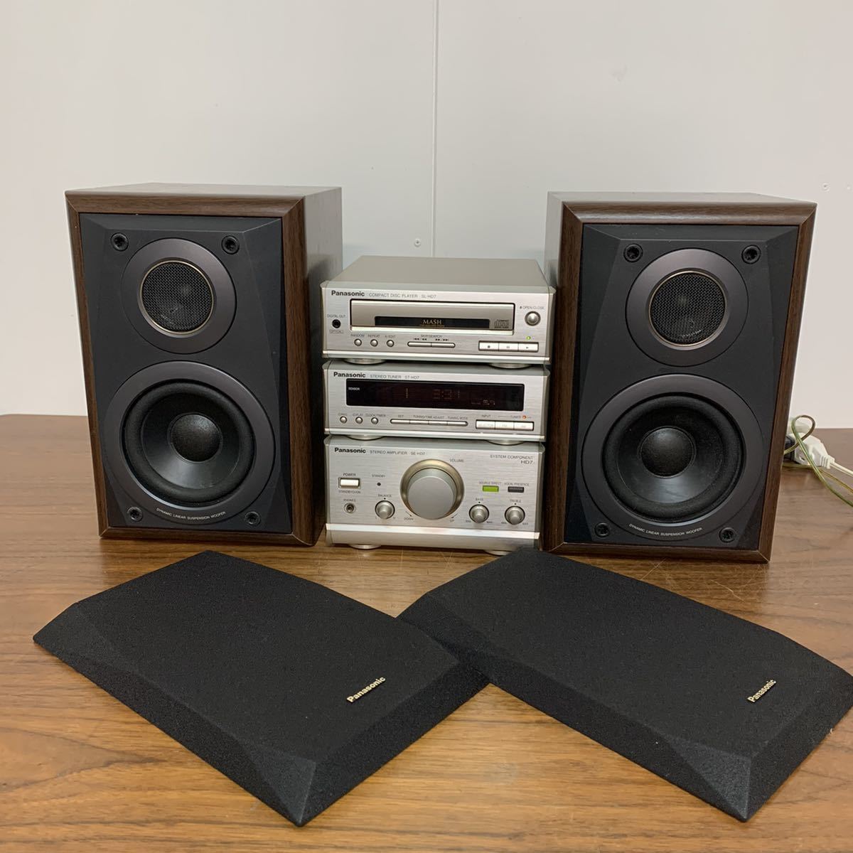 定期入れの ♥パナソニック ミニコンポ5点セット SL-HD7 SB-HD7