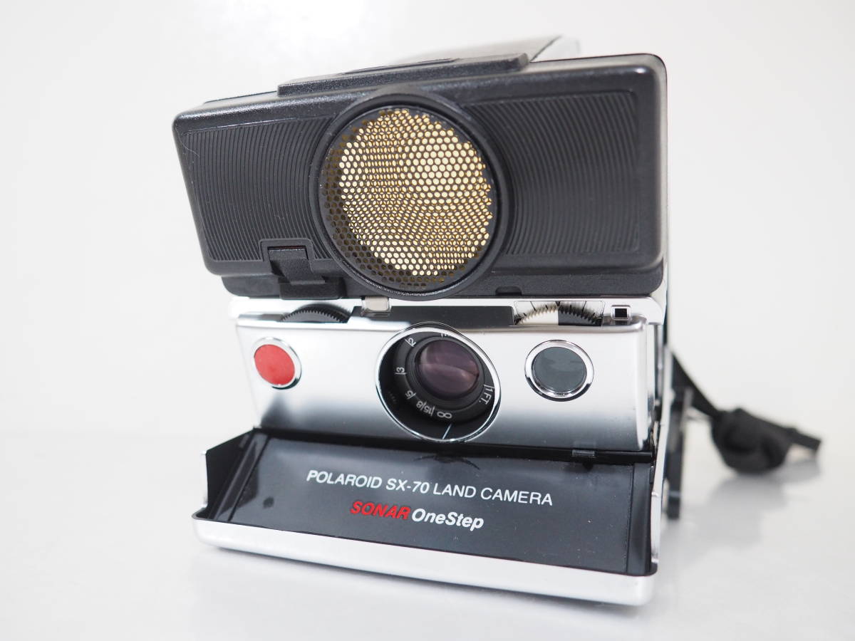 Polaroidポラロイド　SX-70　SONAR ONE STEP　カメラ　中古難有ジャンク品