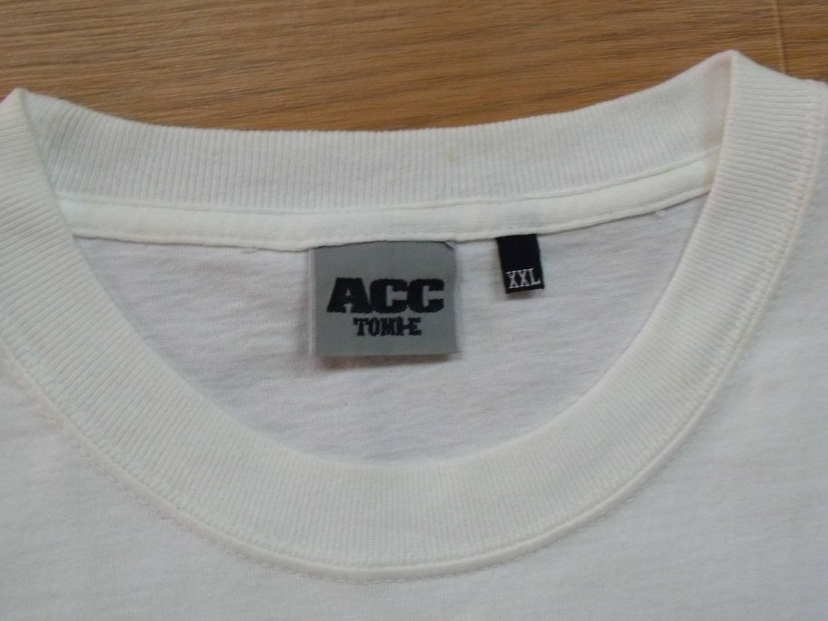★　ACC　エーシーシー　長袖 Tシャツ　XXL　ホワイト　TOMI-E　トミー　ASIAN CAN CONTROLERZ　新品　VINTAGE レア物 　 _画像5
