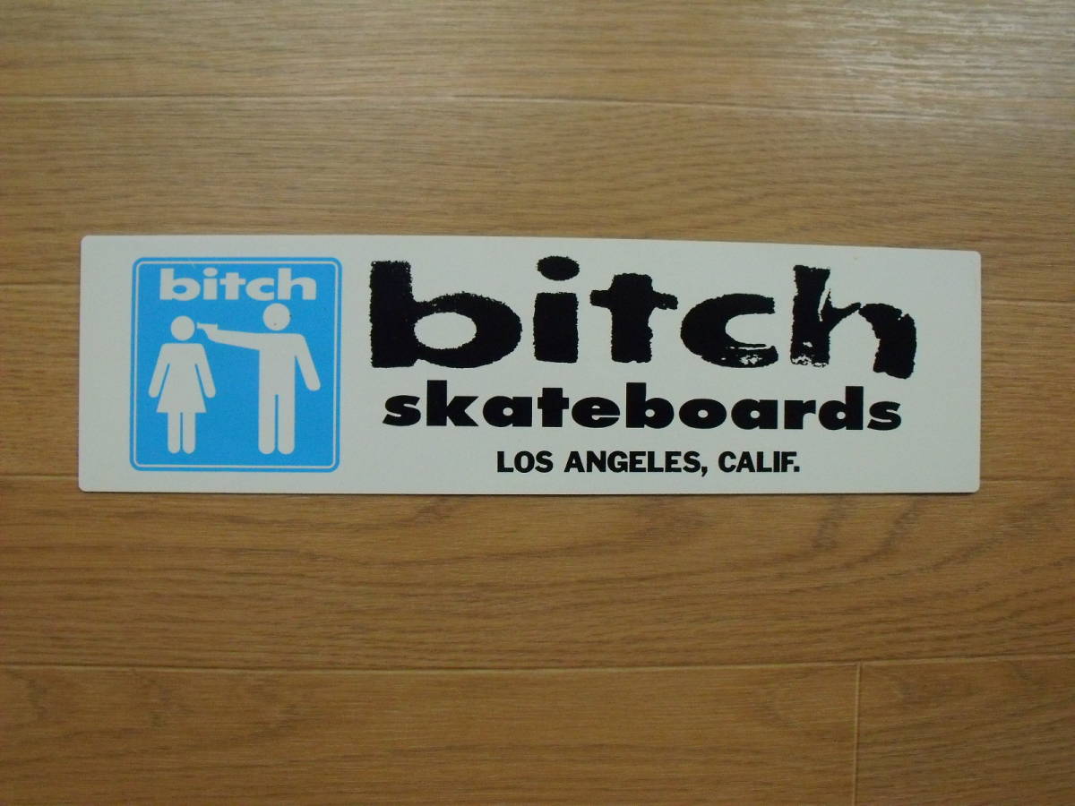 ☆ bitch skateboards ビッチスケートボード SHOP販促用POP 看板