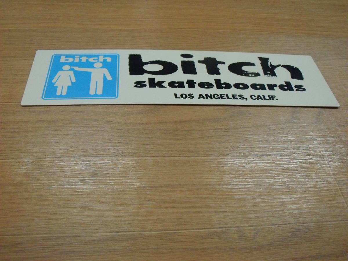 ★　bitch skateboards ビッチスケートボード　SHOP販促用POP　看板　非売品　超レア物 _画像4