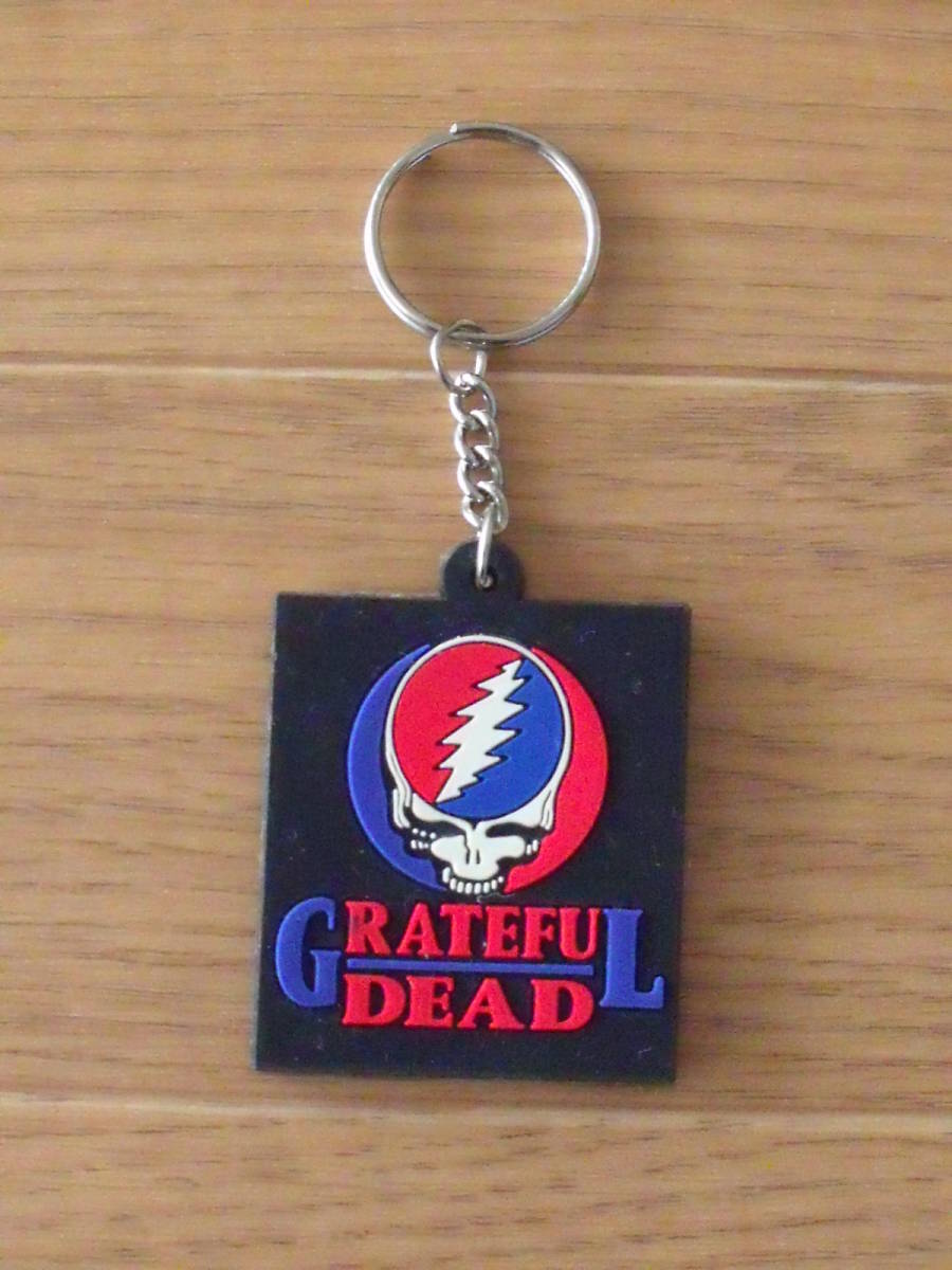 * GRATEFUL DEAD брелок для ключа новый товар черный 