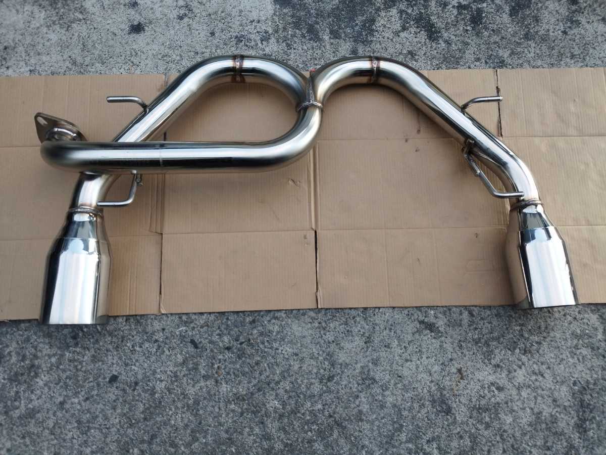 美品】86 BRZ ZN6 ZC6 BEFREE リアピース 直管 ストレート マフラー