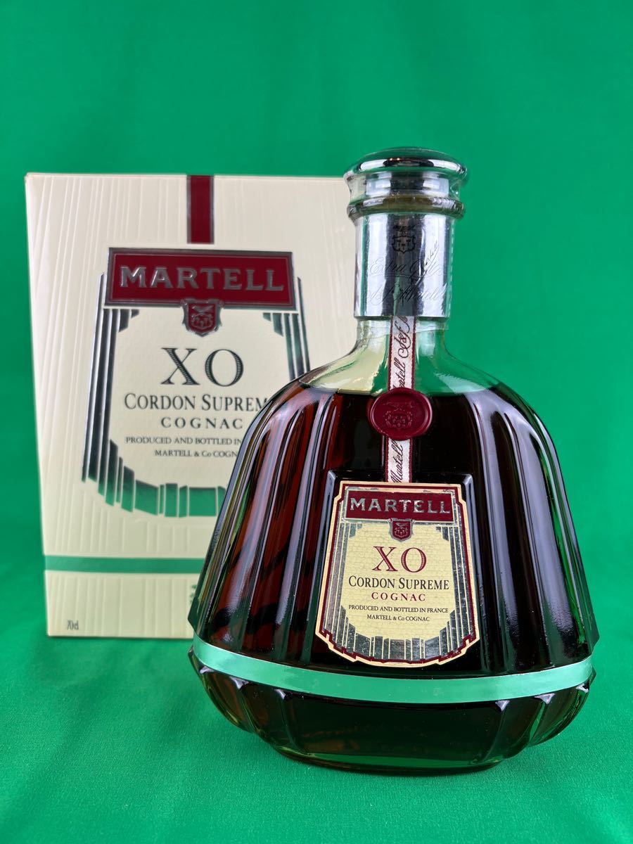 マーテル XO コルドンスプリーム 赤ラベル 箱あり 未開栓