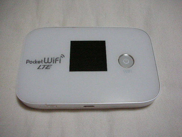 ◆中古品 ymobile ワイモバイル Pocket wifi LTE GL04P ホワイト◆ ルーター EMOBILE イーモバイル_画像1