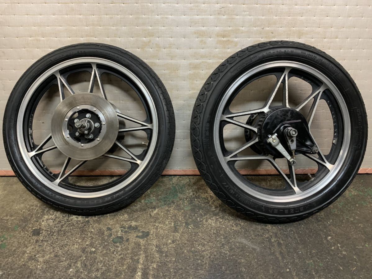 CB450N純正ホイール シックススター 当時物 CB400N CB250N CB400T