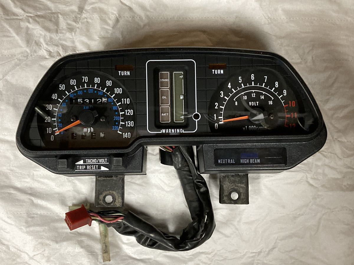 当時物 Z400GP Z750GP Z1100GP系メーター 逆輸入フルスケール 外観綺麗