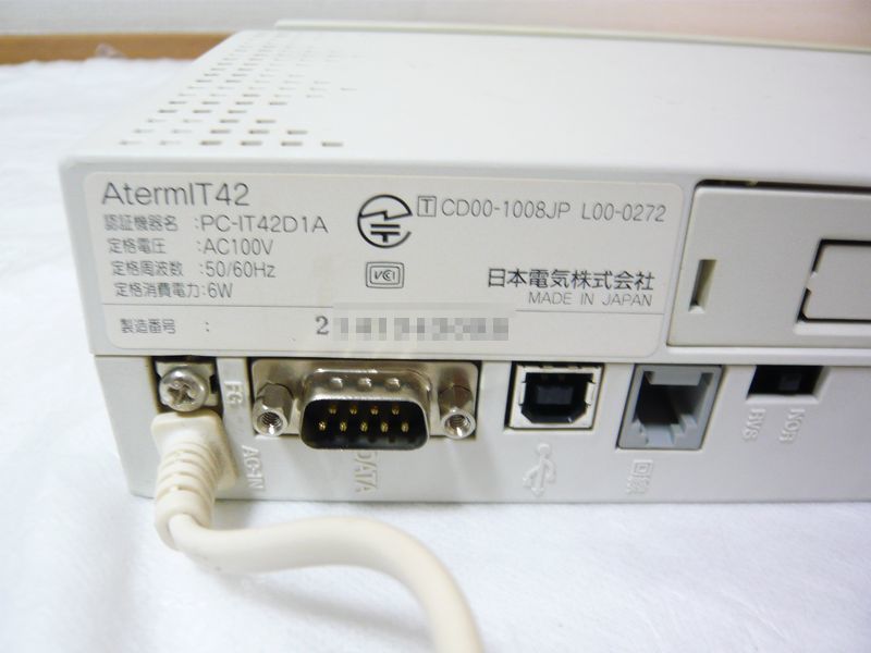 Yahoo!オークション - NEC ISDN TA ターミナルアダプタ Aterm Yahoo!オークション - NEC ISDN TA ターミナルアダプタ Aterm
