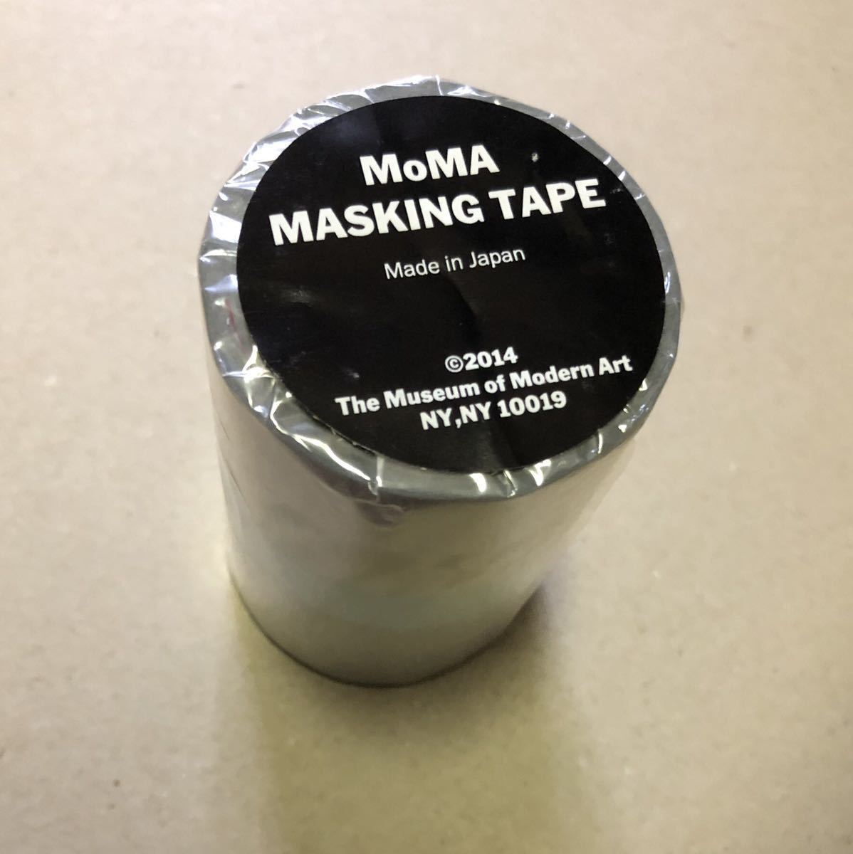 【新品】MoMA マスキングテープ セット[Skyline モマ ニューヨーク近代美術館 マステ スカイライン 限定 カモ井 ロゴ シルバー 和紙 レア]_画像6