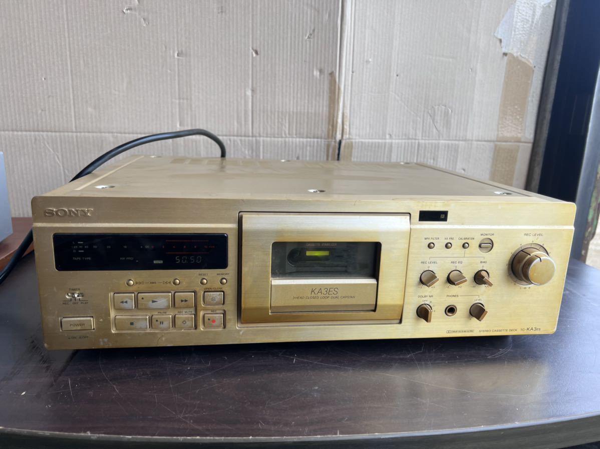 SONY ソニー TC-KA3ES カセットデッキ ジャンク www.gastech.com.tr