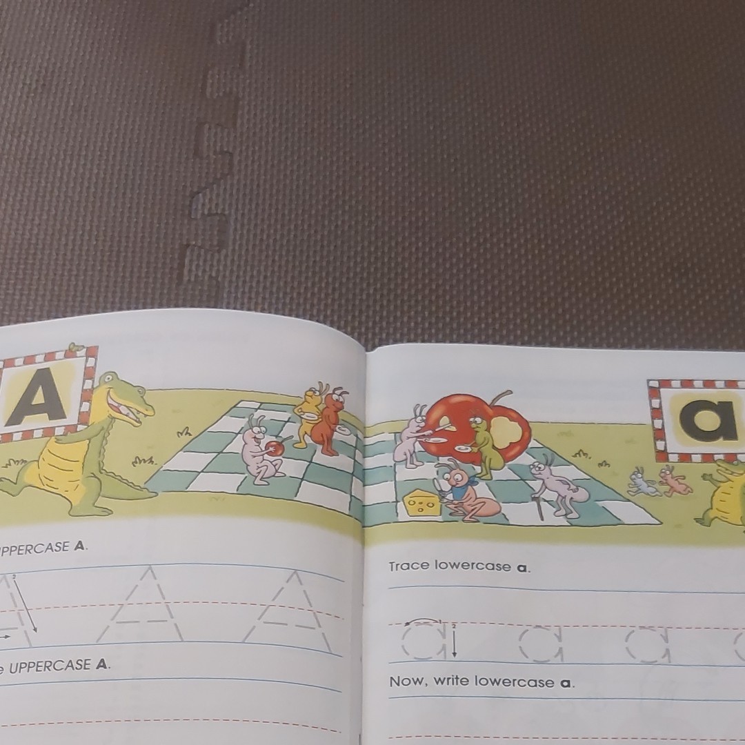 Learning Letters: Grade P (Spectrum Early Years) アルファベット練習帳　幼児英語