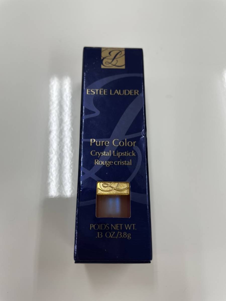 送料無料！ESTEE LAUDER ピュアカラー クリスタル シアー リップスティック　01