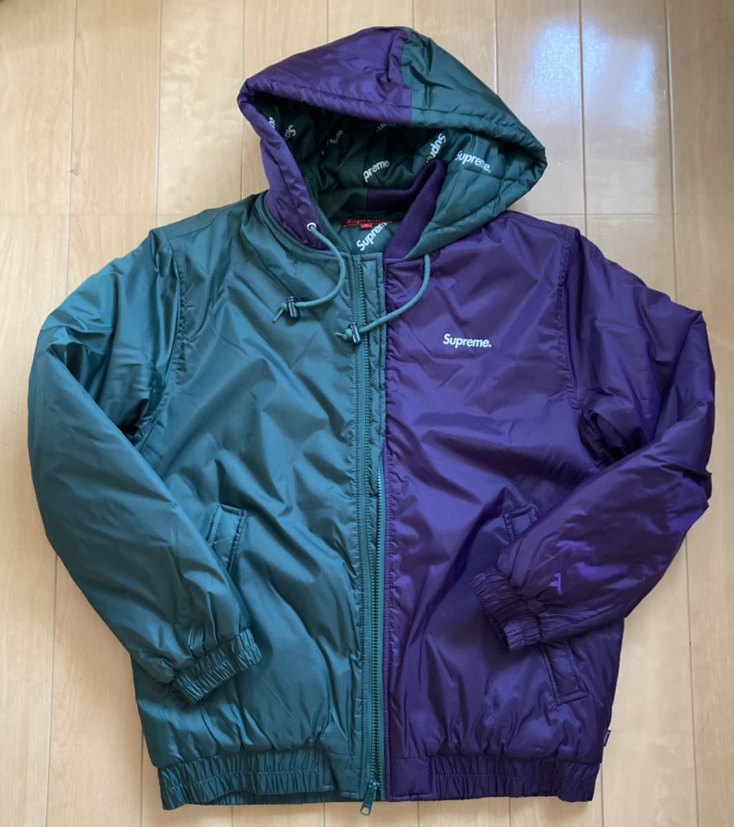 A/W Supreme 2 Tone Hooded Sideline Jacket Sサイズ シュプリーム