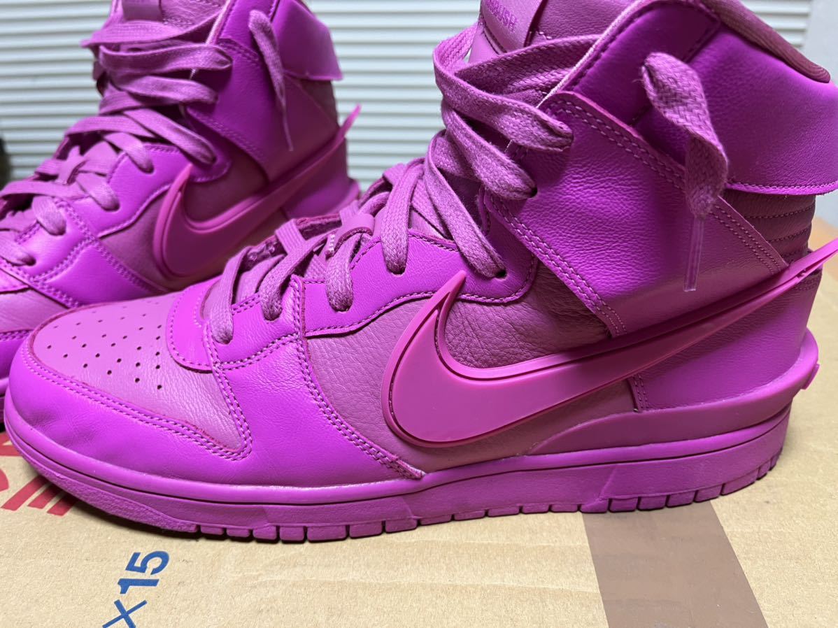 28 5㎝ NIKE AMBUSH DUNK HI COSMIC FUCHSIA ナイキ アンブッシュ