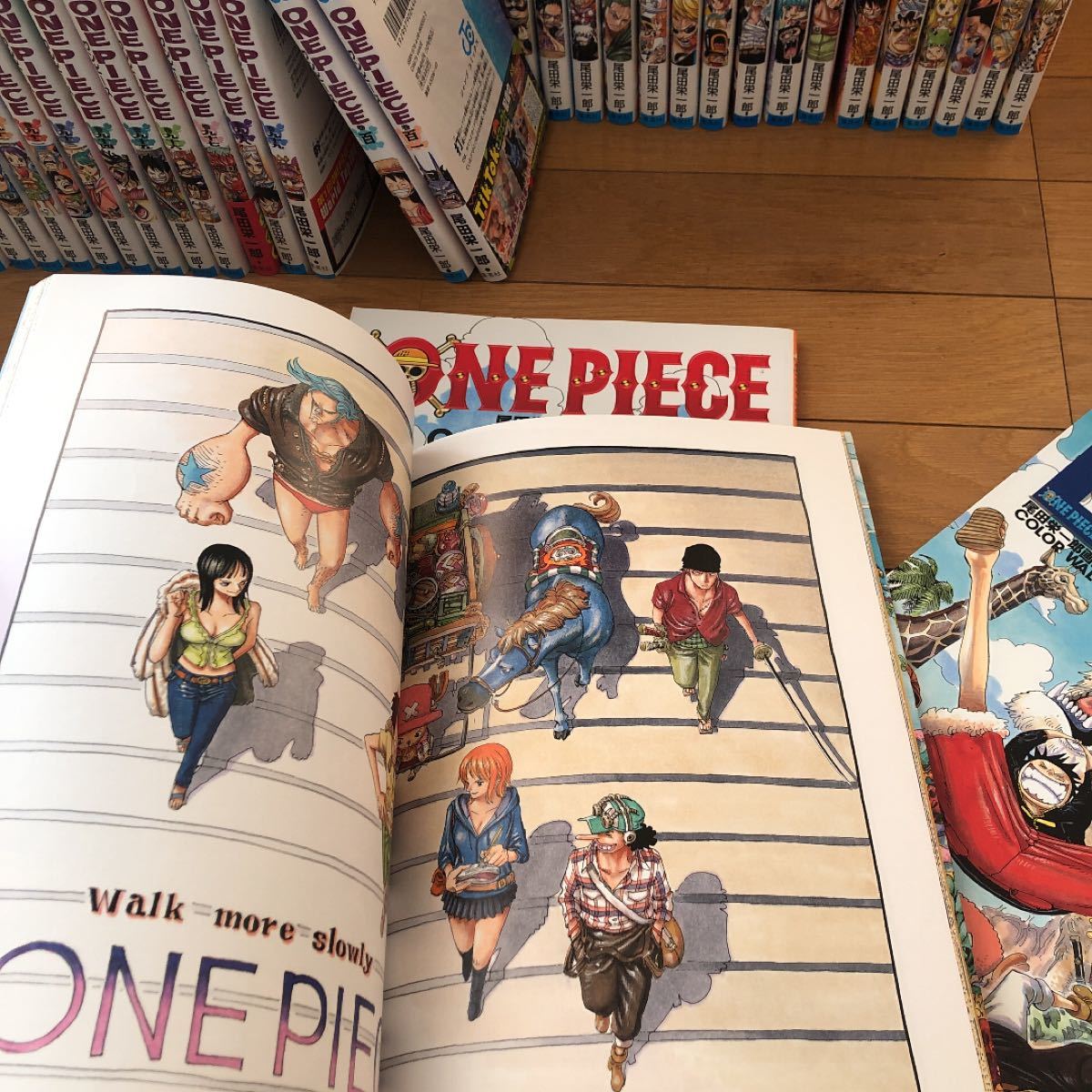 古典 One Piece イラスト集 尾田栄一郎 Walk Color Piece ワンピース 全巻セット 1 101巻 One コミック全巻セット Ithera Medical Com