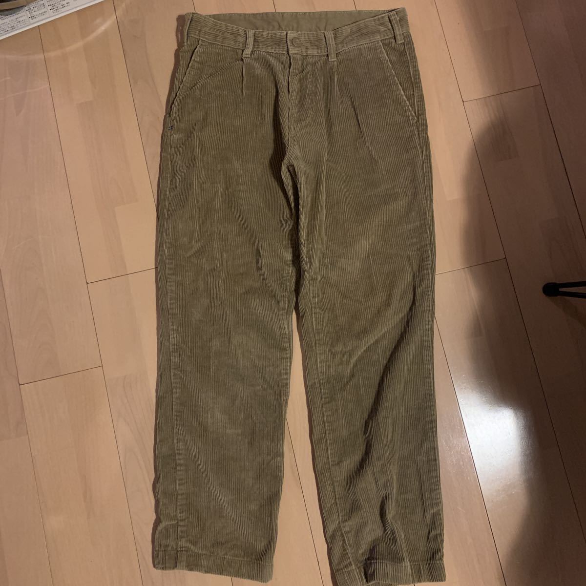 注目の福袋! 31 カロラマコーデュロイパンツ ワンタック Pants