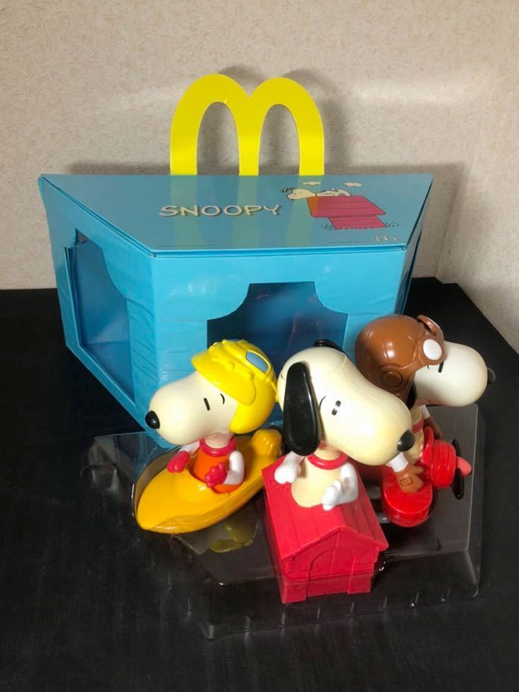 ヤフオク! - マクドナルド スヌーピー ハッピーセット コレクションボッ...