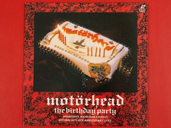 ◇モーターヘッド Motorhead/ザ・バースディ・パーティ The Birthday Party/LD レーザーディスク、CRLR-80026_画像1