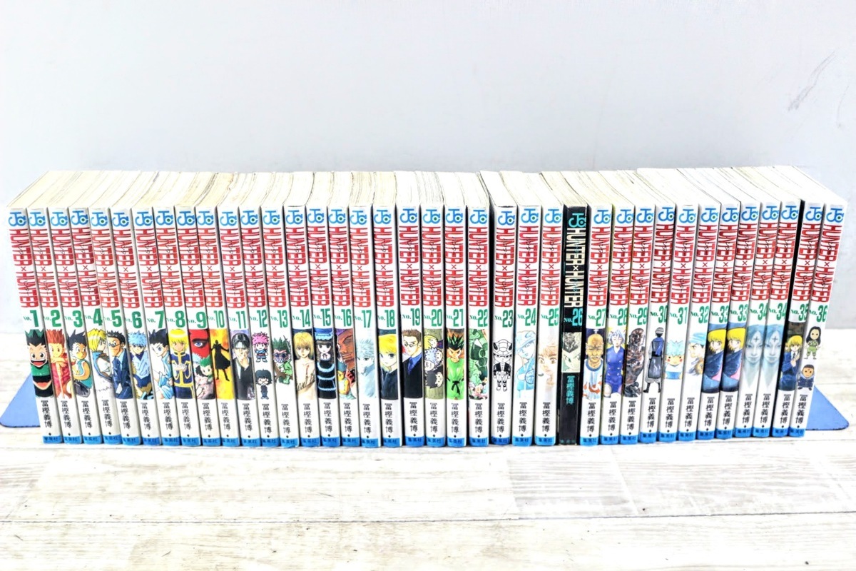 No コミック 漫画 Hunter Hunter ハンターハンター 1 36巻 33 34巻2冊ずつ 計38巻 全巻セット 売買されたオークション情報 Yahooの商品情報をアーカイブ公開 オークファン Aucfan Com No コミック 漫画 Hunter Hunter ハンターハンター 1 36巻 33 34巻2冊ずつ 計38巻 全巻セット 売買されたオークション情報 Yahooの商品情報をアーカイブ公開 オークファン Aucfan Com