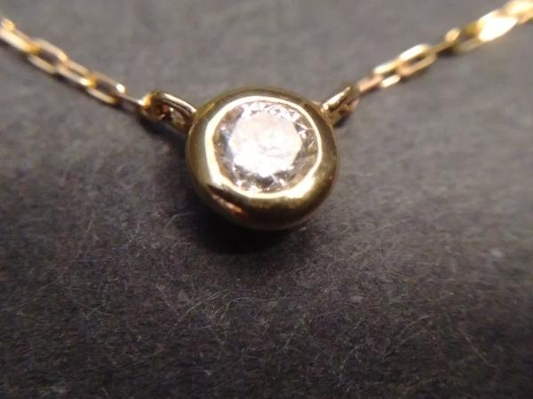 K18】 ダイヤ ダイヤ0.06ct ネックレス サイズ40cm アクセサリー