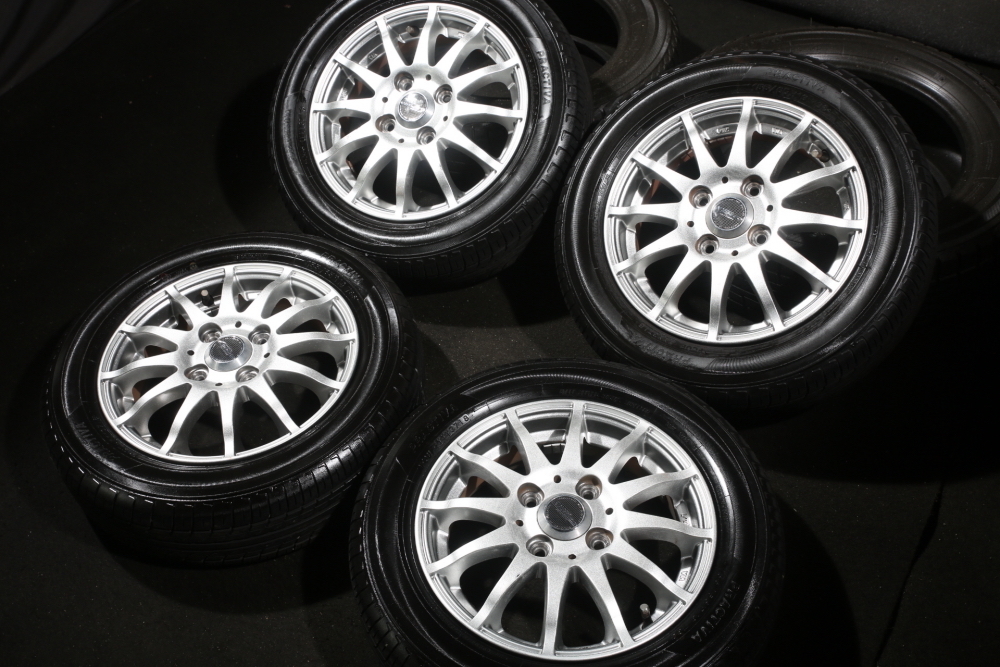☆バリ山 155/65R13 国産ヨコハマタイヤ 18年製ラジアル 4本SET 軽