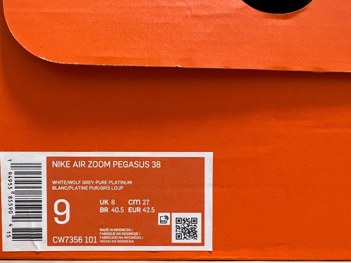 NIKE AIR ZOOM PEGASUS 38 / ナイキ エア ズーム ペガサス 38 / 27.0cm NIKE ナイキ