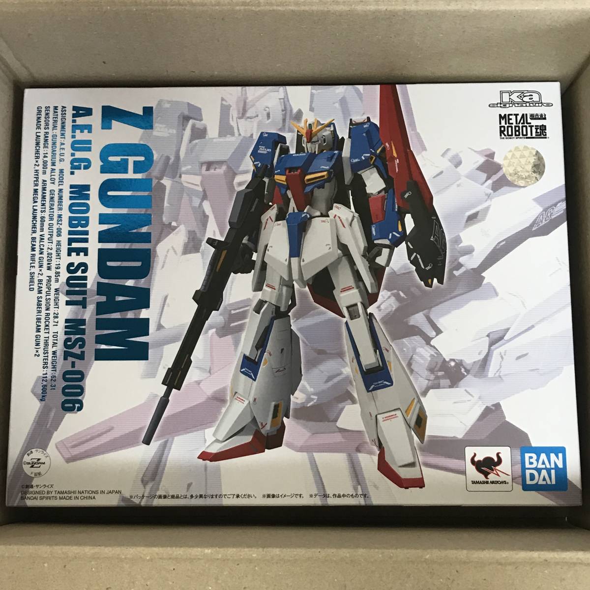 新品 METAL ROBOT魂 (Ka signature) 機動戦士Zガンダム ゼータ ...