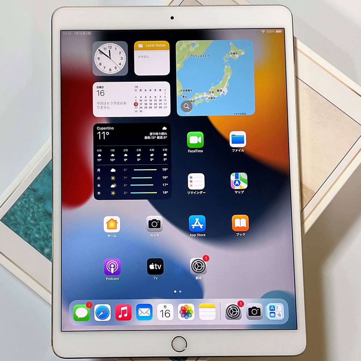 Apple iPad Pro (10.5インチ) ゴールド 64GB MQDX2J/A Wi-Fiモデル