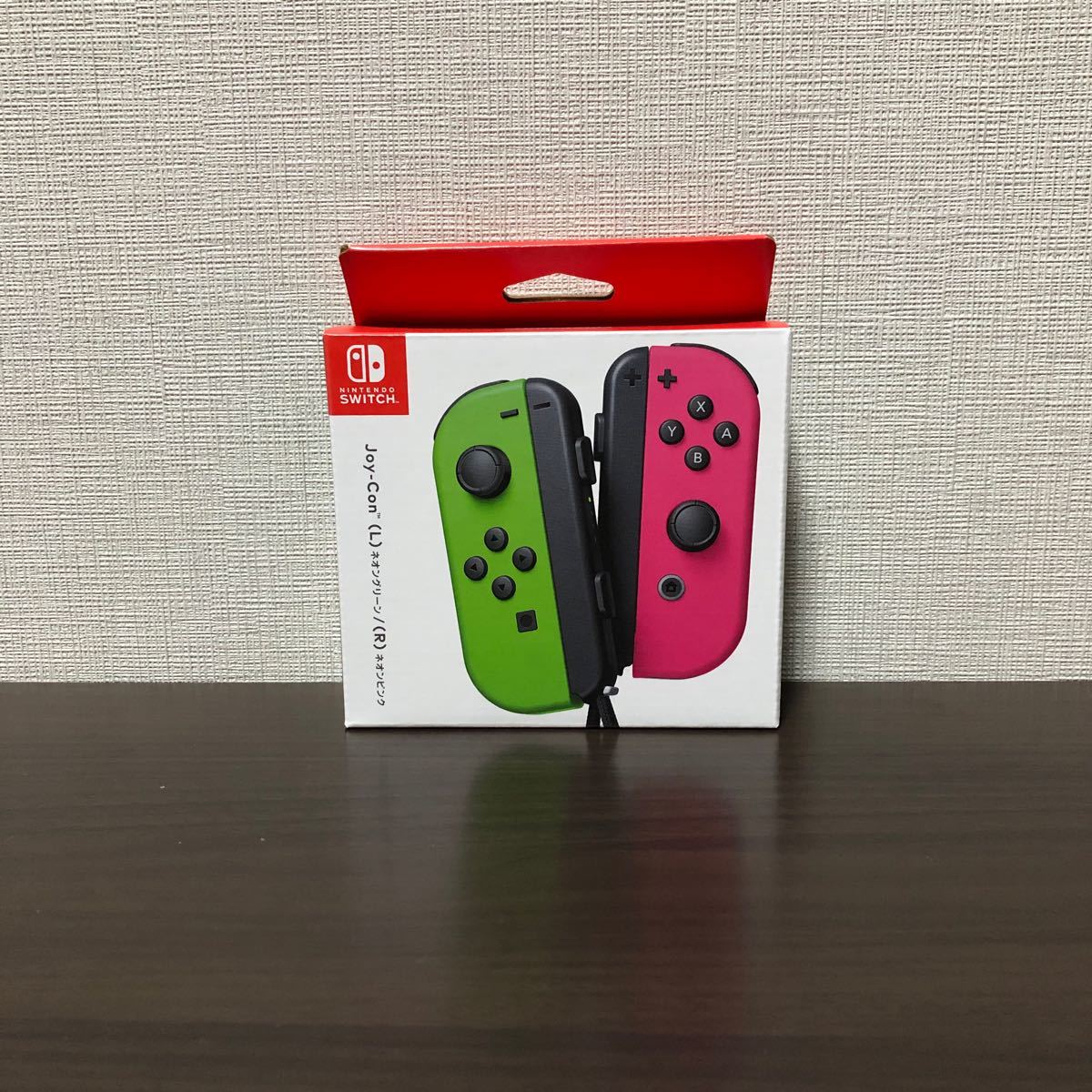  【新品未使用】Nintendo Switch Joy-Con ネオングリーン　ネオンピンク スイッチ ジョイコン