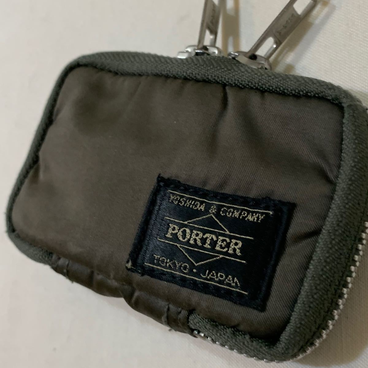 ポーター タンカー キーケース カーキ色 PORTER 吉田カバン ポーター タンカー キーケース カーキ色 PORTER 吉田カバン