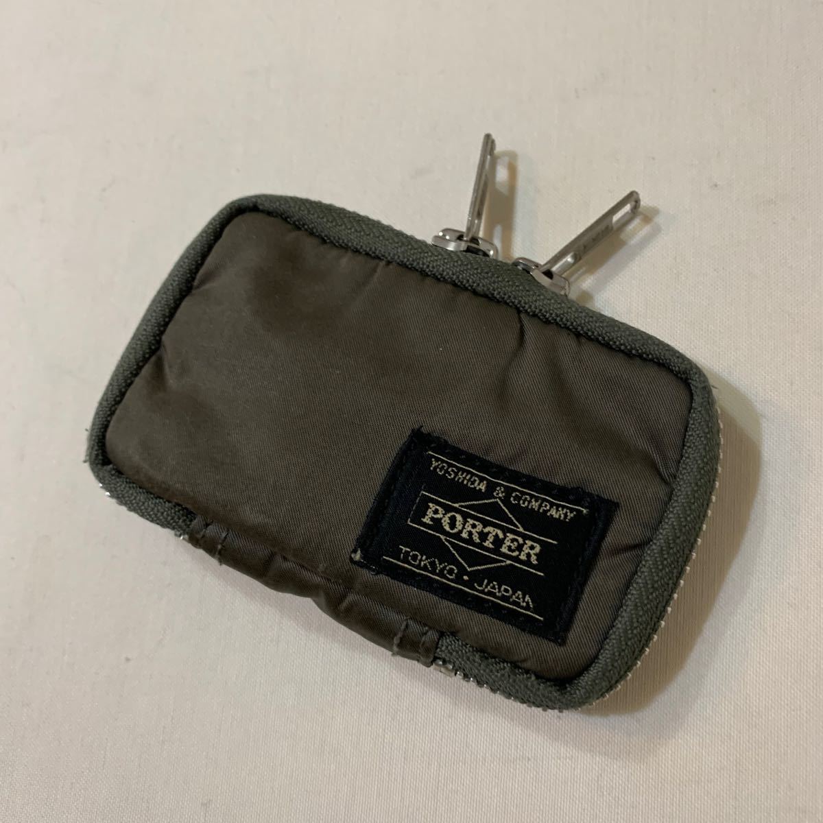 ポーター タンカー キーケース カーキ色 PORTER 吉田カバン ポーター タンカー キーケース カーキ色 PORTER 吉田カバン