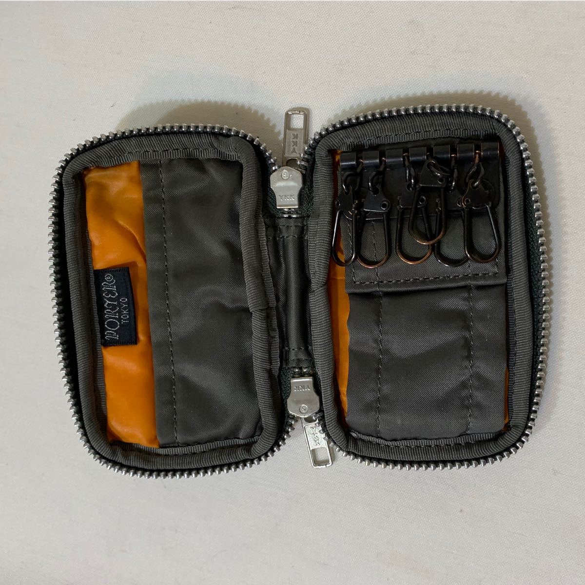 ポーター タンカー キーケース カーキ色 PORTER 吉田カバン ポーター タンカー キーケース カーキ色 PORTER 吉田カバン