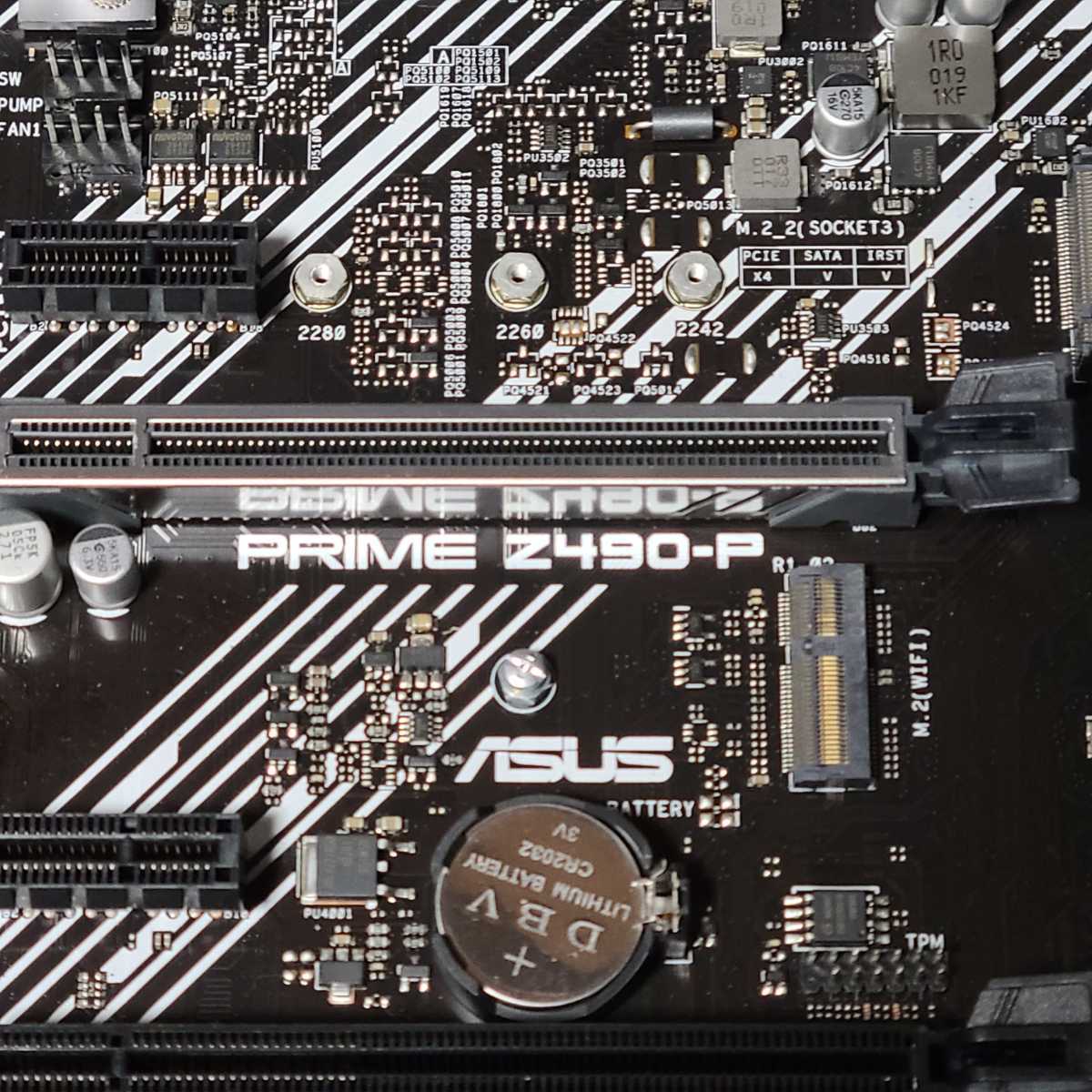 ASUS PRIME Z490-P IOパネル付属 LGA1200 ATXマザーボード 第10世代CPU対応 最新Bios 動作確認済 PCパーツ