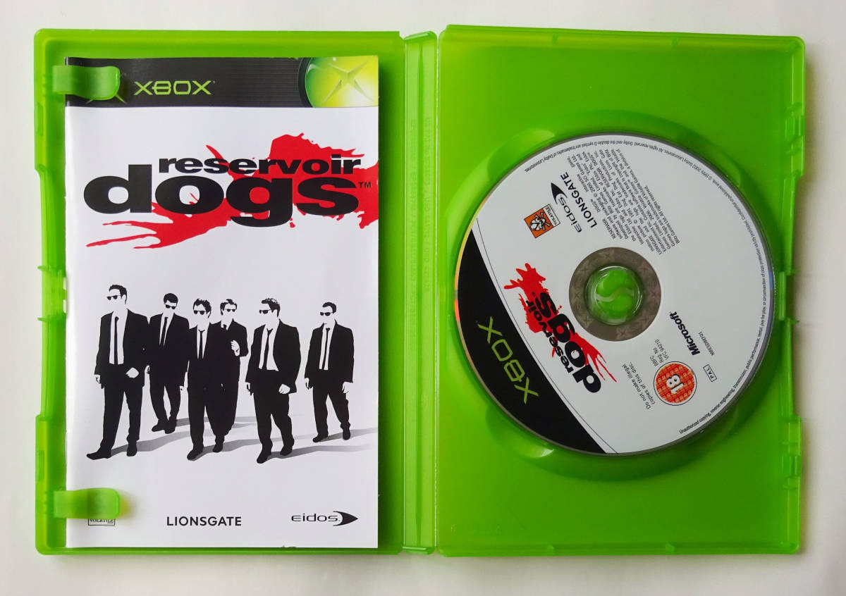  leather boa dog sRESERVOIR DOGS EU version * XBOX soft 