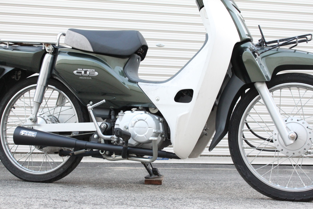 ☆新品☆スーパーカブ 110(JA10)FI メガホンマフラー www.gastech.com.tr