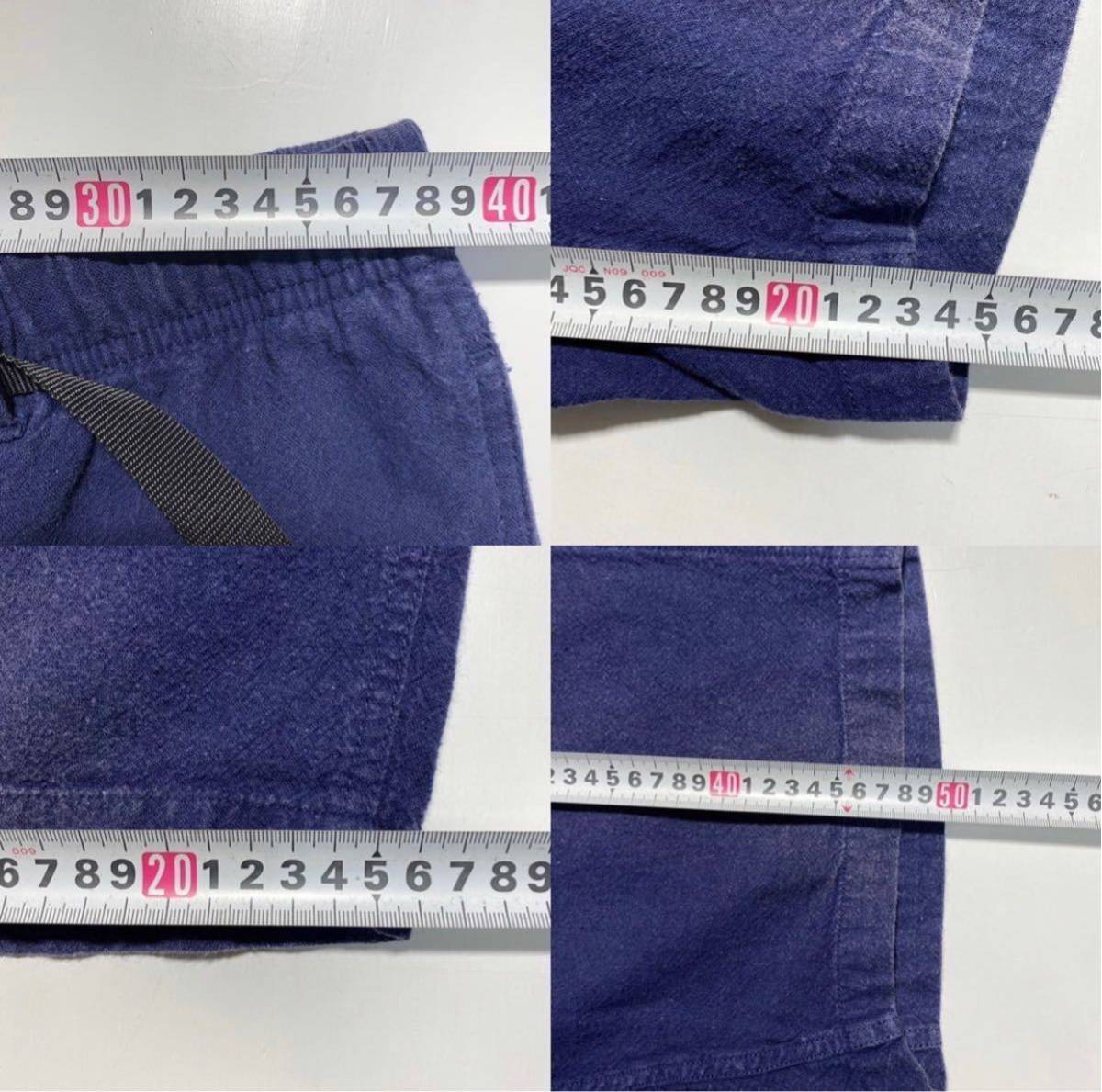 [L]GRAMICCI COTTON LINEN ZIPPER SHORTS Gramicci хлопок linen молния шорты шорты темно-синий (GMP-17S013) Y518
