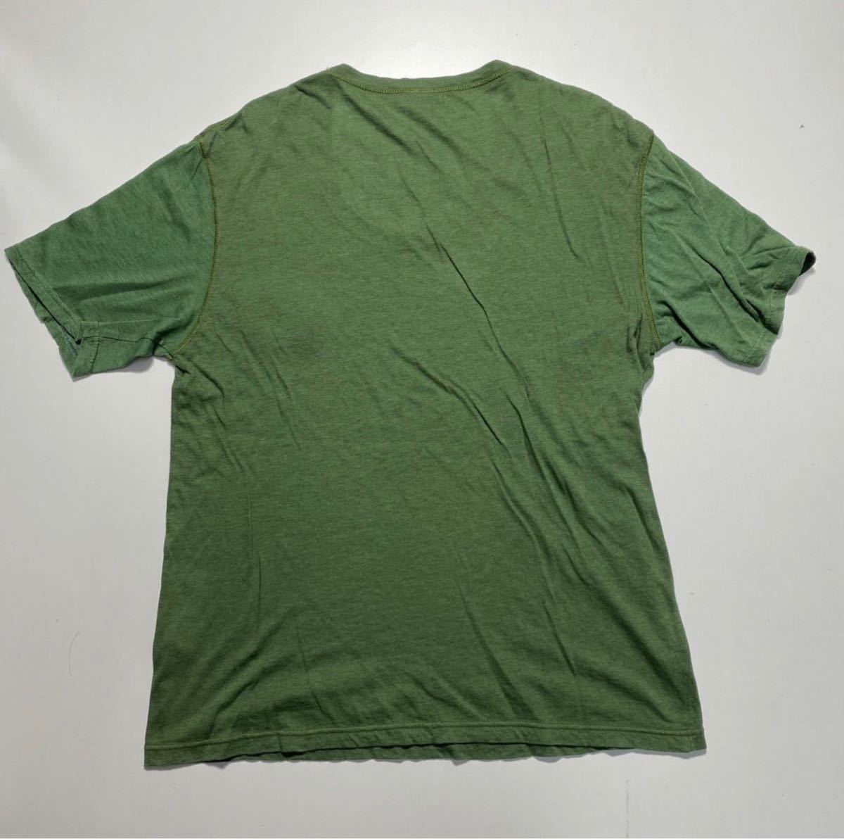 【M】DUCK and COVER U.S.AIR FORCES LOGO TEE ダックアンドカバー アメリカ空軍空軍 ロゴ Tシャツ 刺繍 日本製 Y815_画像2
