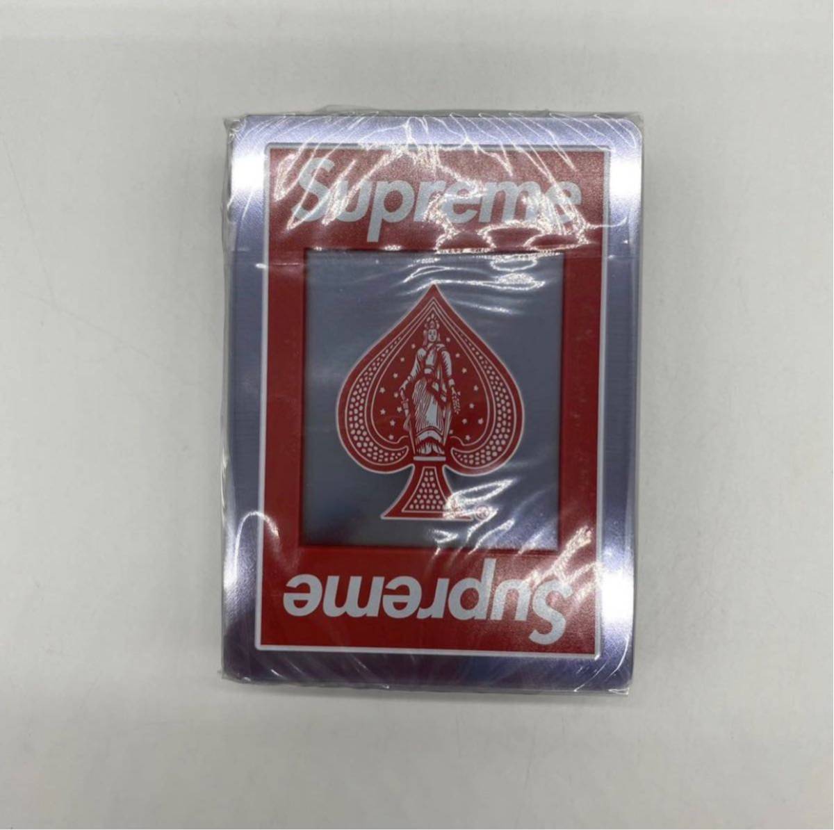 新品 Supreme Bicycle Clear Playing Cards Red シュプリーム バイシクル クリア プレイング カード レッド Y224_画像4