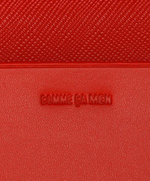  new goods COMME CA MEN Comme Ca men angle wrinkle card-case card-case pass case 09 navy 60XI69 regular price 14,300 jpy 